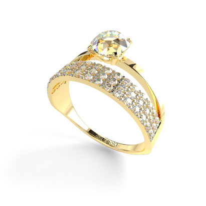 zasnubny prsten, prstene laura gold